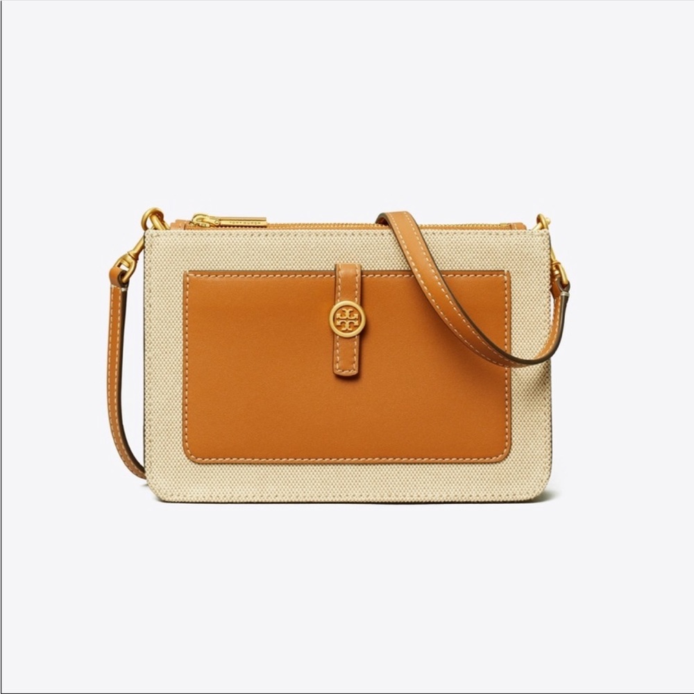 Tory Burch Walker canvas crossbody bag